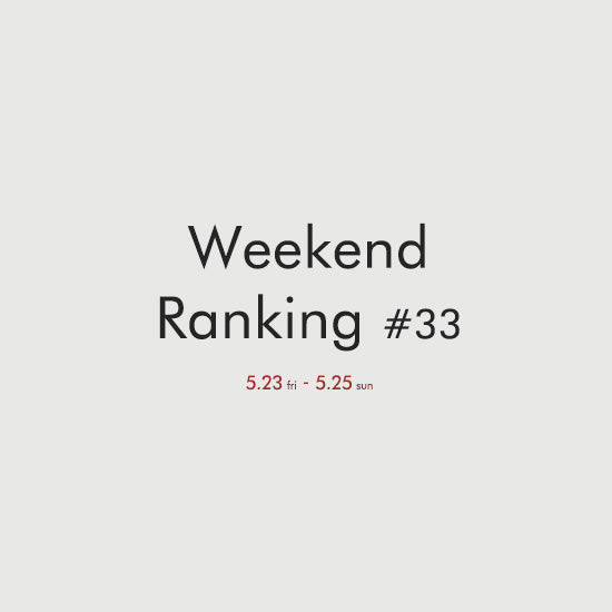 Weekend Ranking #33